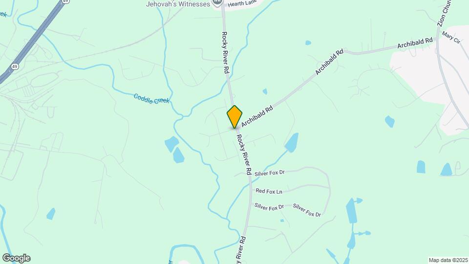 1001 Boulder Dr Map and Location Details