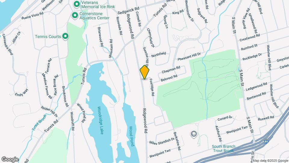 204 Ridgewood Rd Map and Location Details