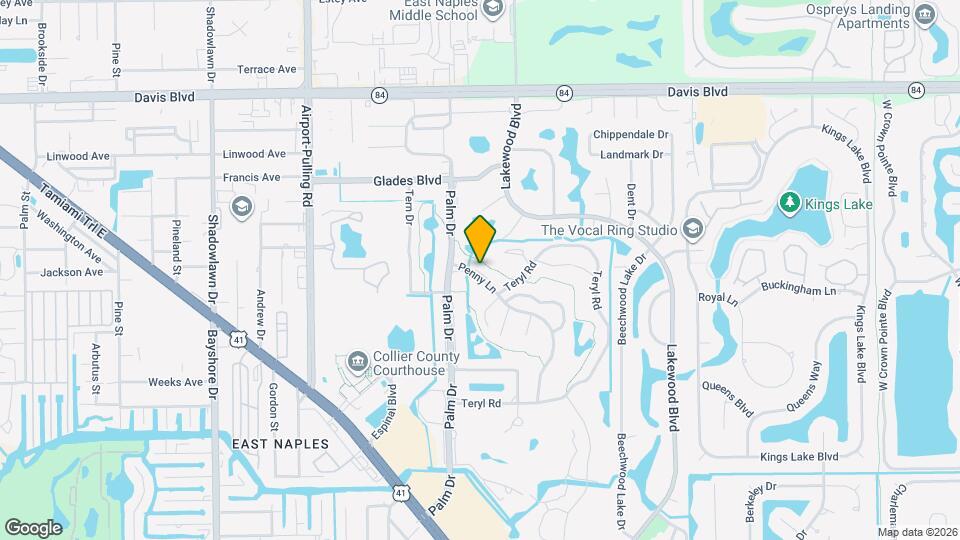 105 Penny Ln Map and Location Details