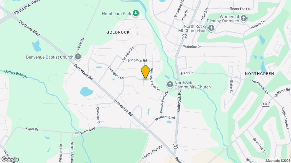 1617 Burnt Mill Rd Map and Location Details