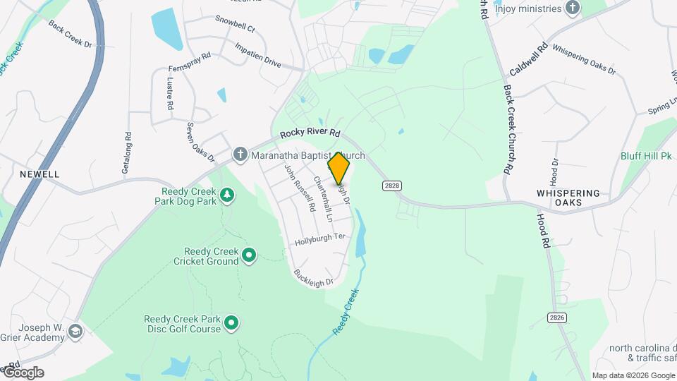 2222 Buckleigh Dr Mapa y Detalles de la Ubicación