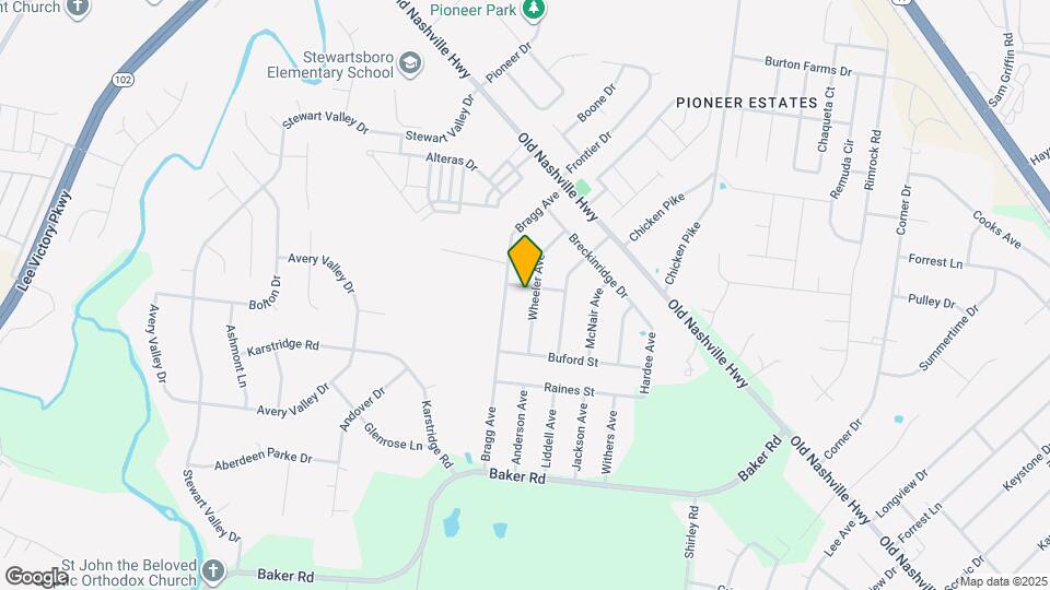 408 Wheeler Ave Map and Location Details