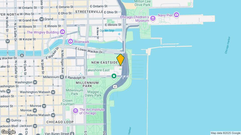 195 Harbor Dr Mapa y Detalles de la Ubicación