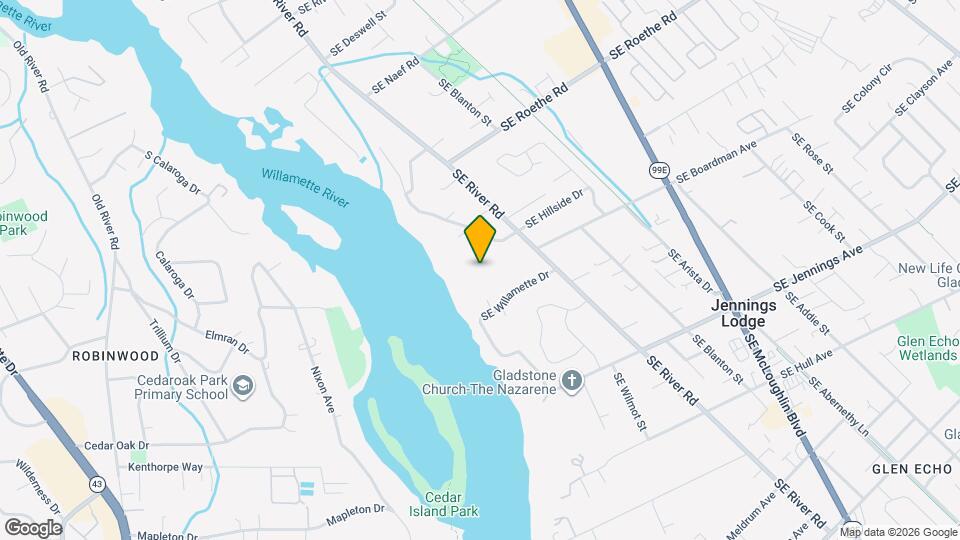 Homewoods on the Willamette Map and Location Details