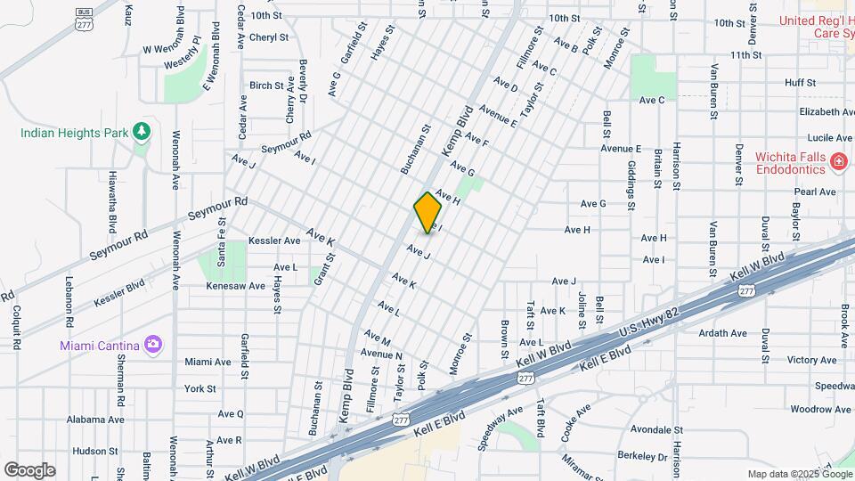 1908 1/2 Fillmore Street Unit Map and Location Details
