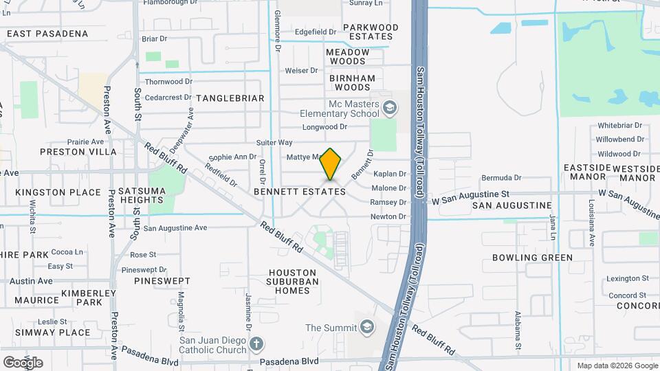 3538 Truxton Dr Map and Location Details