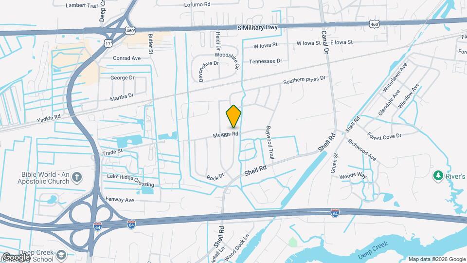 2404 Meiggs Rd Map and Location Details