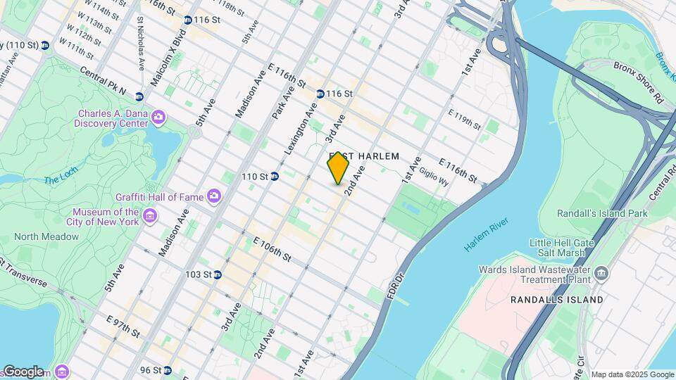 241 E 111th St Map and Location Details