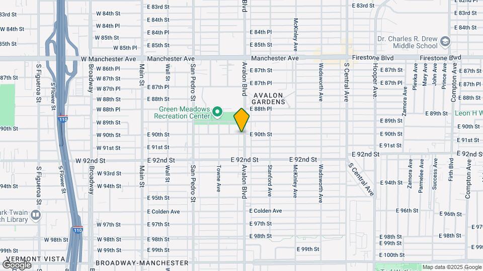 9001-9019 Avalon Blvd Map and Location Details