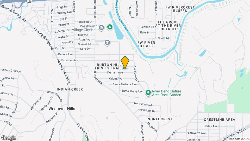 5428 Durham Ave Map and Location Details