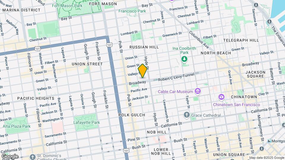 1364 Broadway Map and Location Details