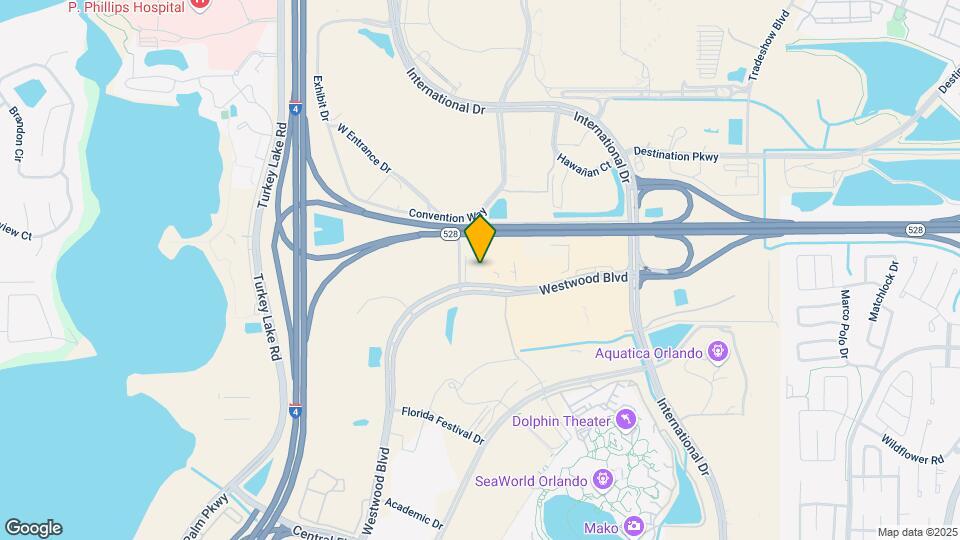 Furnished Studio - Orlando Map and Location Details