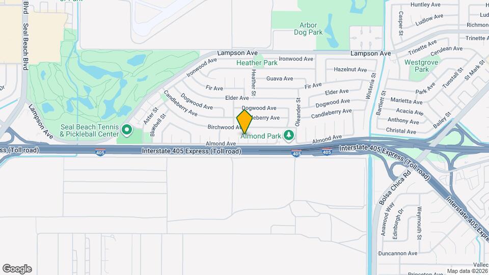 3541 Heather Cir Map and Location Details