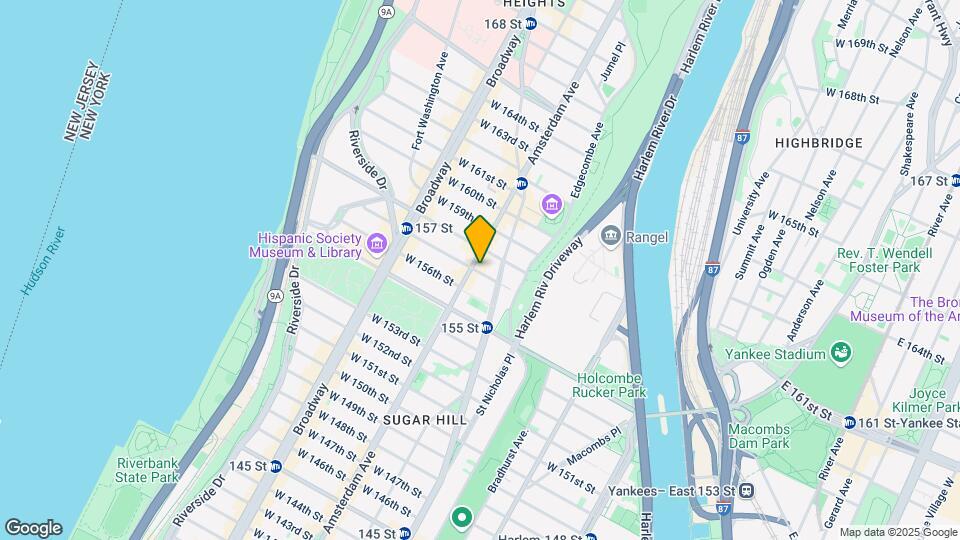469 West 157th Street Mapa y Detalles de la Ubicación