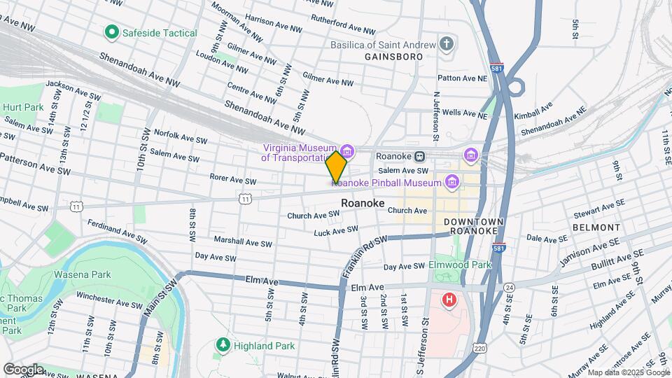 323 Campbell Ave SW Map and Location Details