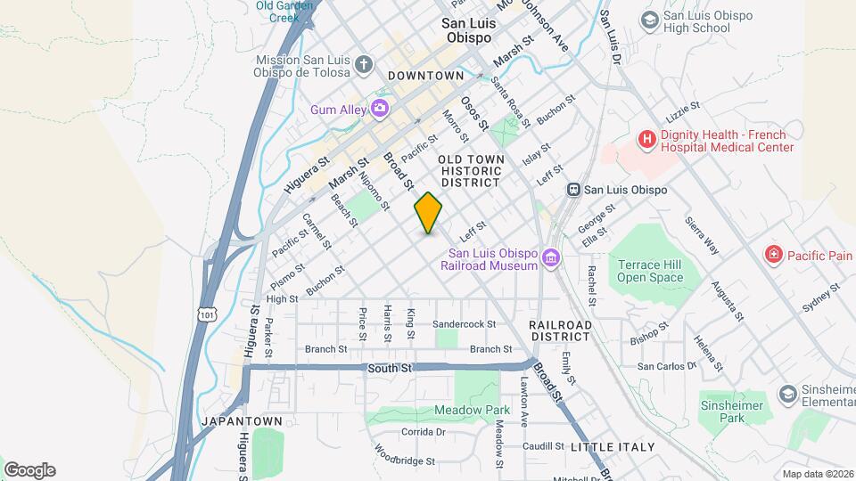 665 Islay St Map and Location Details