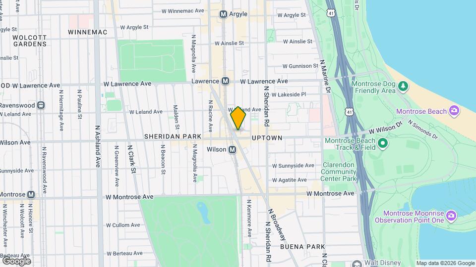 4603 N Broadway Mapa y Detalles de la Ubicación