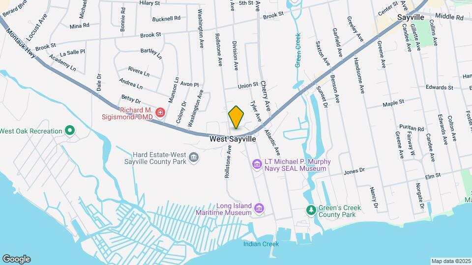 Fairfield Knolls At West Sayville Mapa y Detalles de la Ubicación
