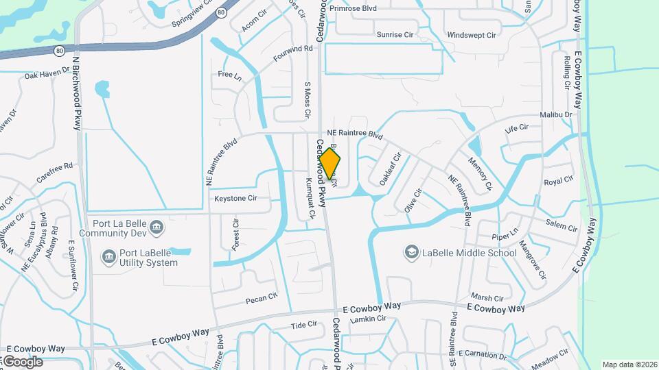 8023 Buttercup Cir Mapa y Detalles de la Ubicación