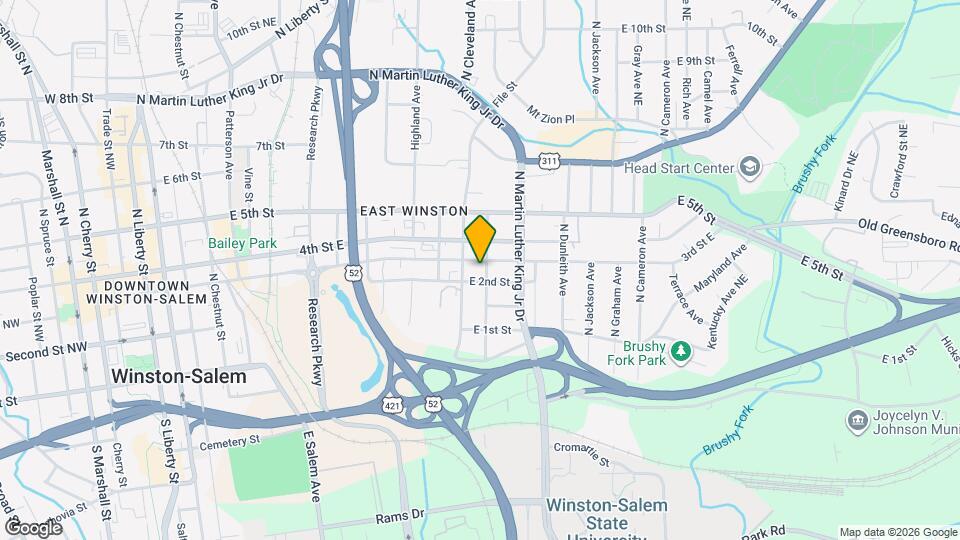 212 N Laura Wall Blvd Map and Location Details