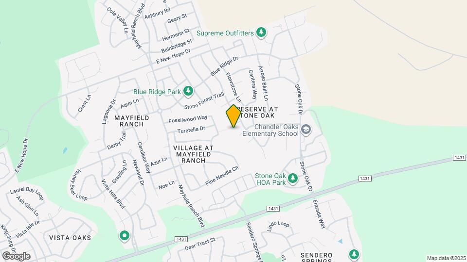 811 Chiselpoint Cove Map and Location Details