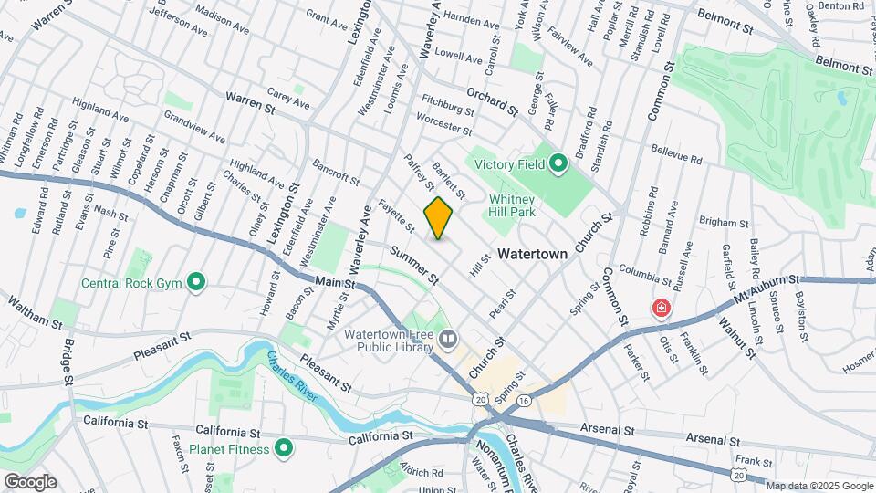 133 Fayette St Mapa y Detalles de la Ubicación