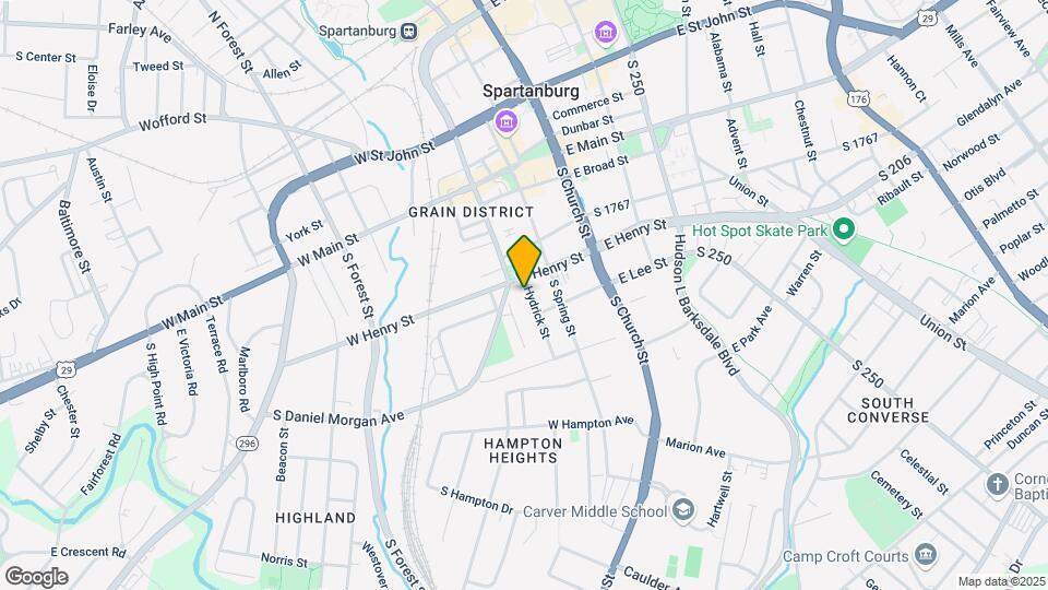 240 Hydrick St Mapa y Detalles de la Ubicación