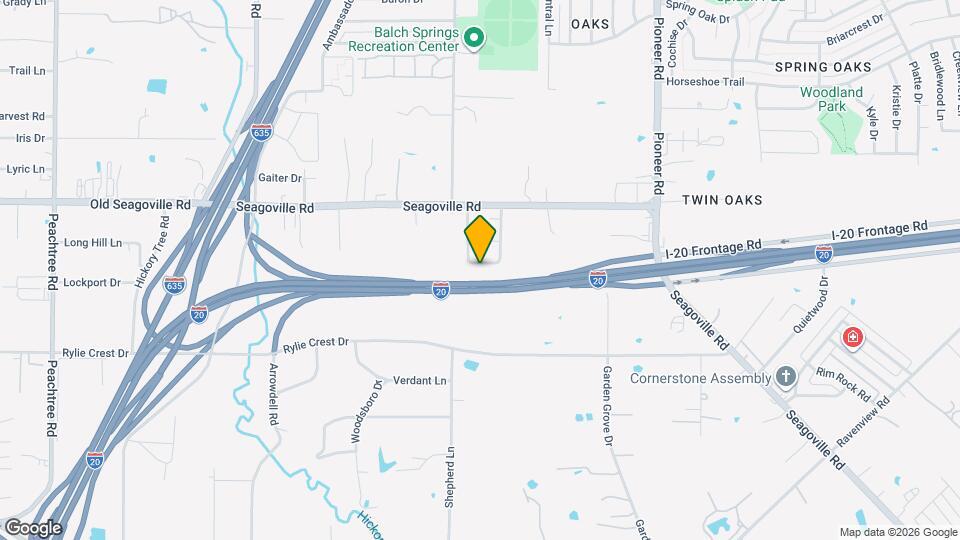 12412 Tulip Dr Map and Location Details