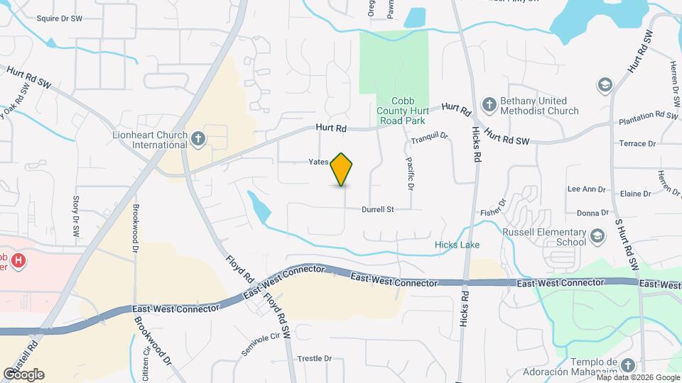 1348 Yates Ave Mapa y Detalles de la Ubicación