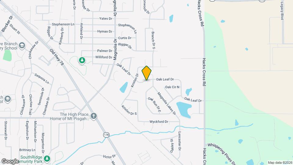 10515 Oak Leaf Dr Mapa y Detalles de la Ubicación
