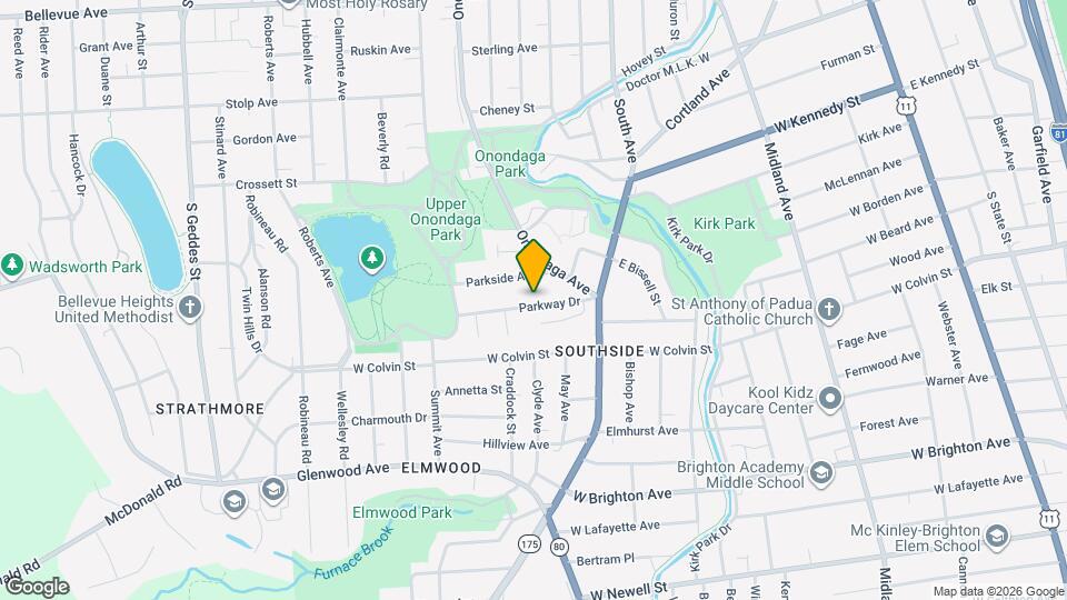 158 Parkway Dr Map and Location Details