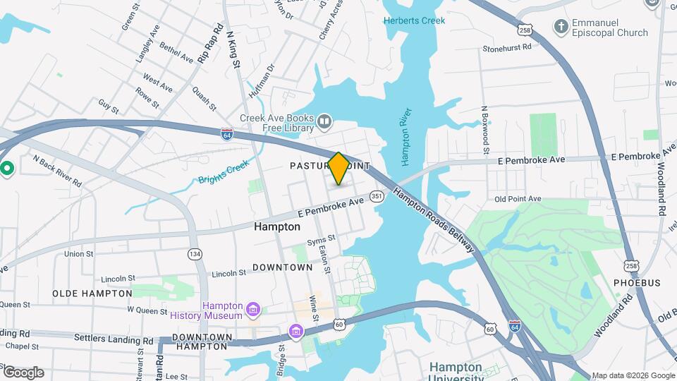 342 Elm Ave Map and Location Details