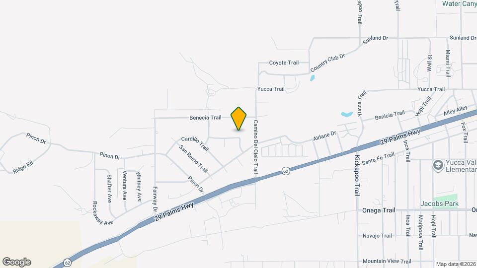 54822 El Prado Trail Map and Location Details