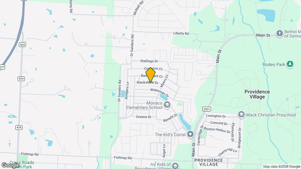 9108 Blackstone Dr Map and Location Details