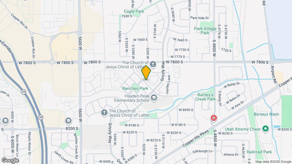 5223 Dove Creek Ln Map and Location Details