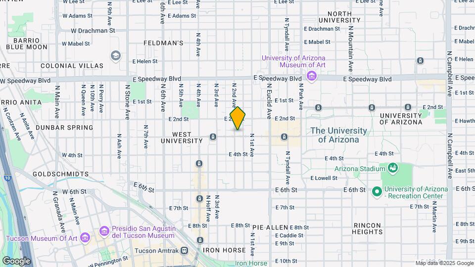 620 E Harvill Dr Map and Location Details