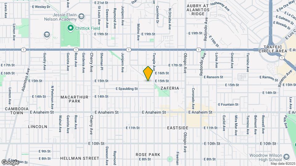 2706 E 15th St Mapa y Detalles de la Ubicación