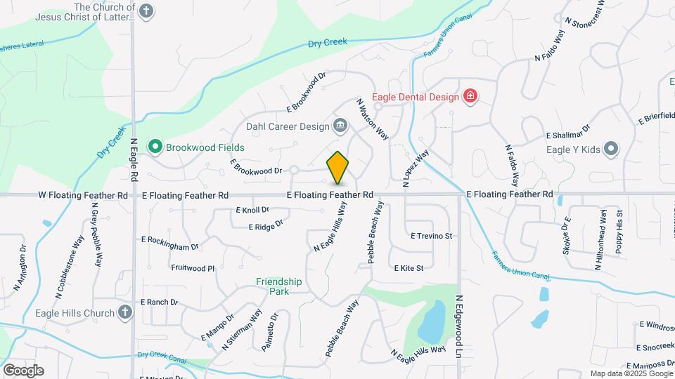 1235 N Forestdale Pl Map and Location Details