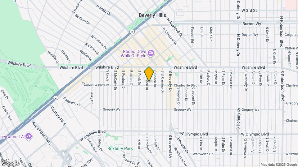 152 S Camden Dr Map and Location Details