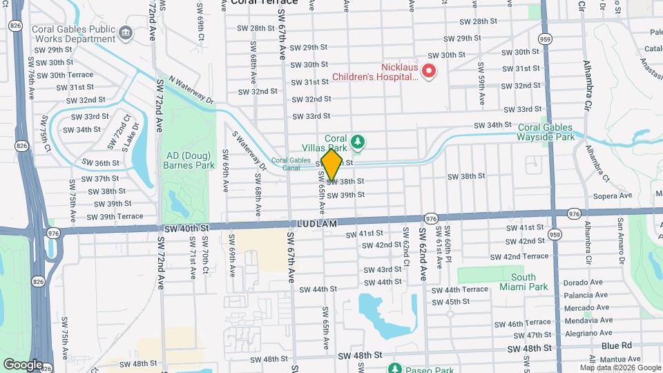 6470 SW 38th St Mapa y Detalles de la Ubicación