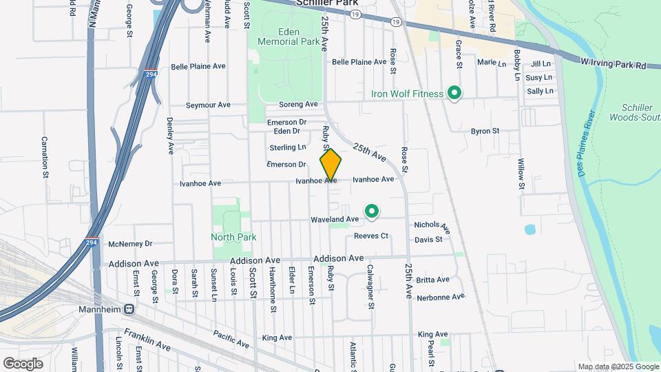 9791 Ivanhoe Ave Map and Location Details