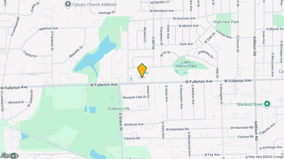 647 Georgian Ct Map and Location Details