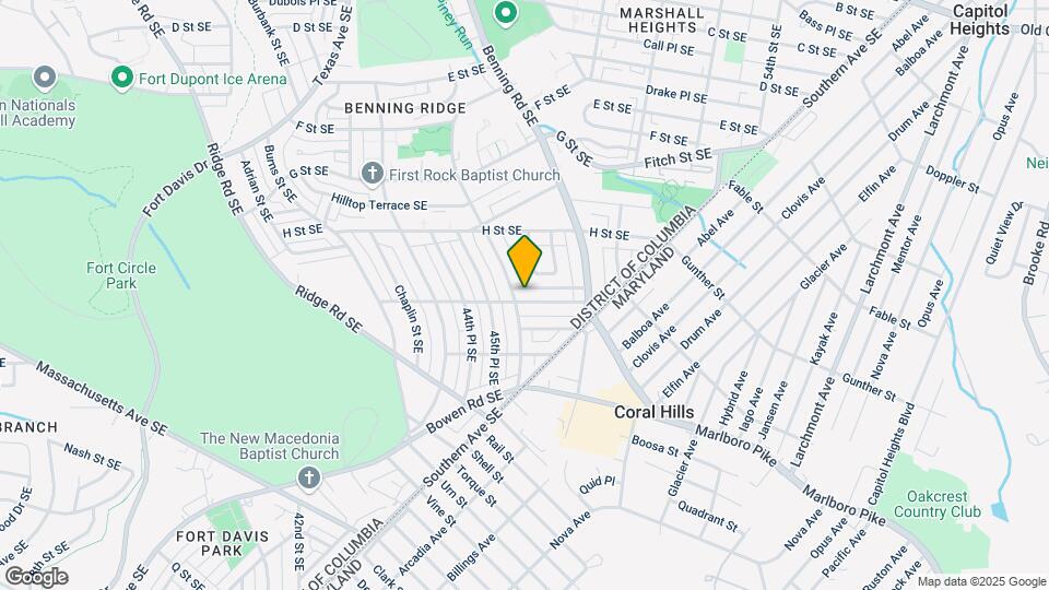 4606 Hillside Rd Se Mapa y Detalles de la Ubicación