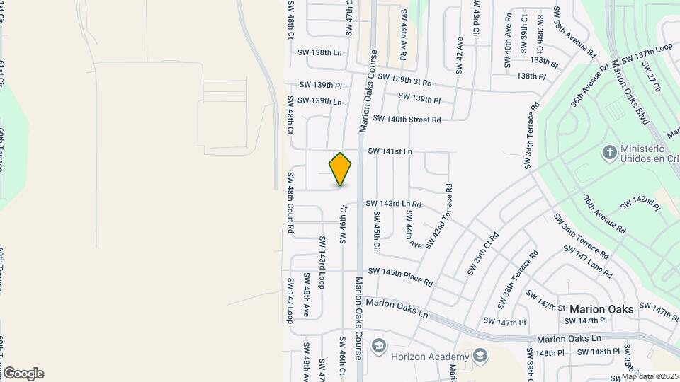 4744 SW 142nd Place Rd Map and Location Details