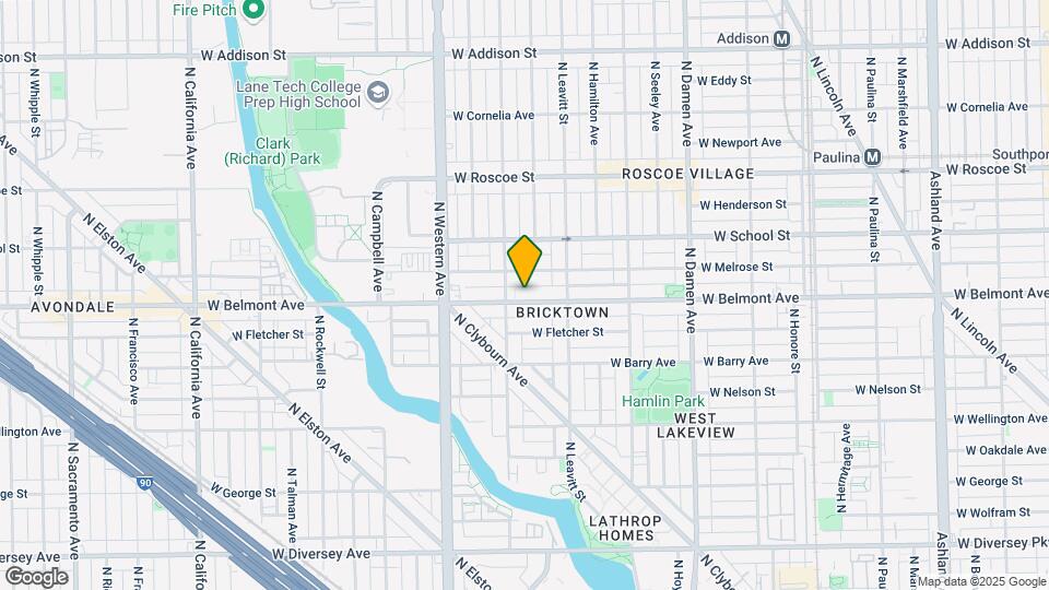 2242-2244 W Belmont Ave Map and Location Details