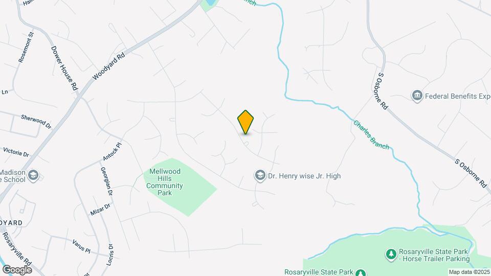 7208 PURPLE Ave Map and Location Details