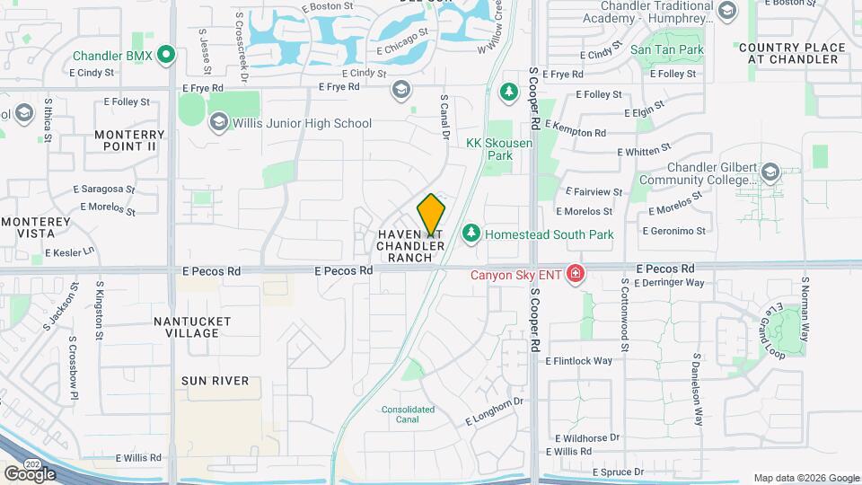 1774 E Tara Dr Map and Location Details