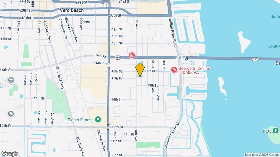 1561 5th Ct, Unit 1 Map and Location Details