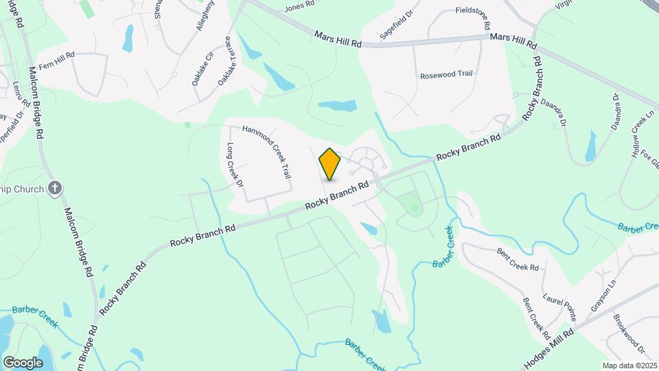 1020 Joie Dr Map and Location Details