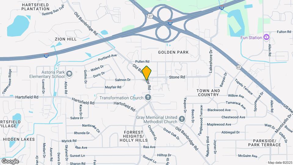 1601 Salmon Dr Map and Location Details